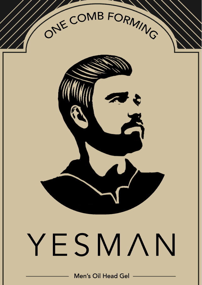 One Comb Forming - YESMAN Men's Oil Head Gel